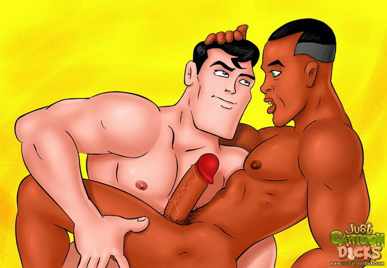 Superheroes Gay Just Cartoon Dicks