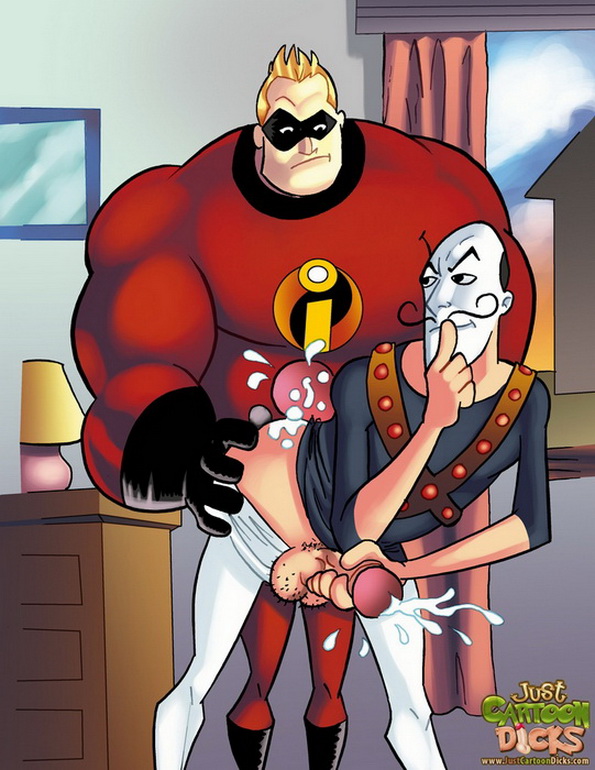 Incredibles gay porn cartoons - Just Cartoon Dicks - gay toons. 