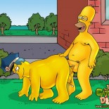Homer Simpson and gay boyfriends