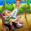 Anal games of Jetsons – gay toons.