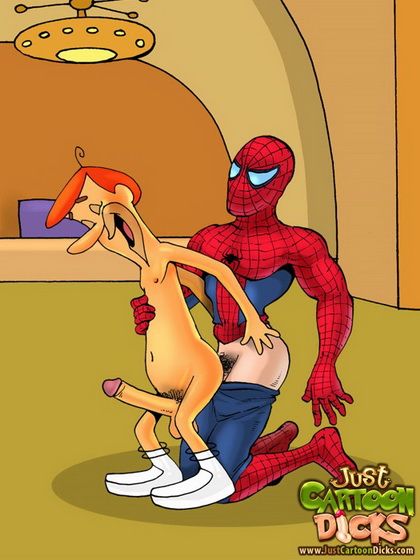 Just Cartoon Dicks Spider-Man - Anal sex with Jetsons