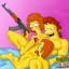 Simpsons gay fucking