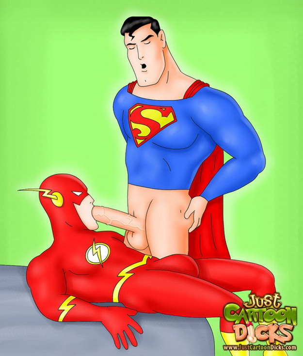 Xxx Superman Cartoon - Batman XXX - Just Cartoon Dicks