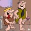 The Flintstones gay love